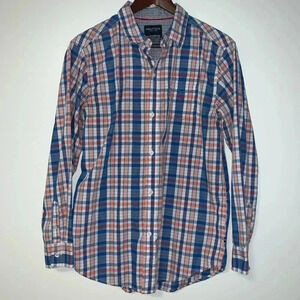 Nautica Boys Long Sleeve Plaid Shirt